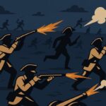 Bitwa pod Karánsebes – kreskówkowa ilustracja chaosu w austriackiej armii