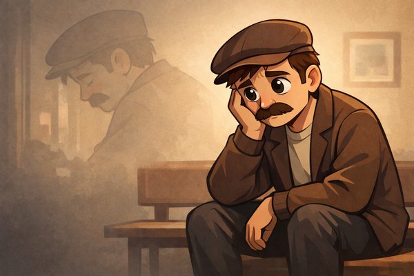 Dlaczego czujemy się winni – Wiesio mówi jak jest - ilustracja 2d