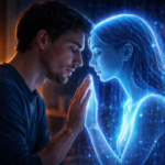 miłość do AI człowiek i sztuczna inteligencja tworzą emocjonalną relację